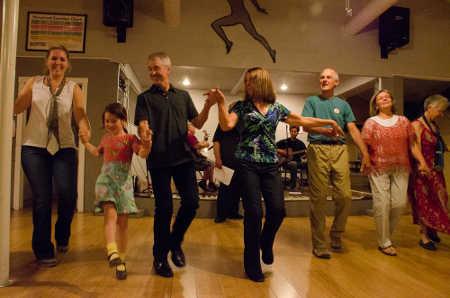 Barn dances were prime entertainment in the 1930s and, now renamed Contra Dances, are again popular in Middletown, Calif. Courtesy photo. barndance