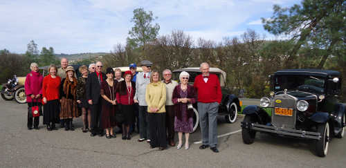 Lake County and Sonoma County Model A clubs, and other aficionados, will bring vintage autos to be admired. Courtesy photo. middletownmodelsas