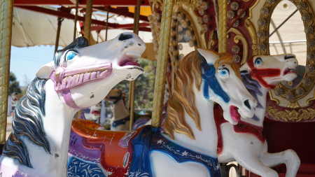 2015faircarouselhorses