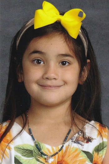 Lower Lake Elementary student Lily Pedro is now among the youngest published authors in the world. Courtesy photo.