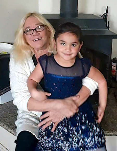 Tammara Cappellano and her granddaughter, Lily Pedro. Courtesy photo.
